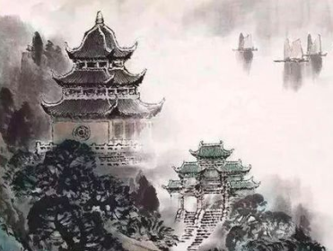 白居易所作的《江楼夕望招客》，描写了杭州城外的繁华景色