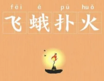 成语“飞蛾扑火”是什么意思？背后有什么典故？
