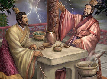 曹操在与刘备的煮酒论英雄时，犯了个什么错误？