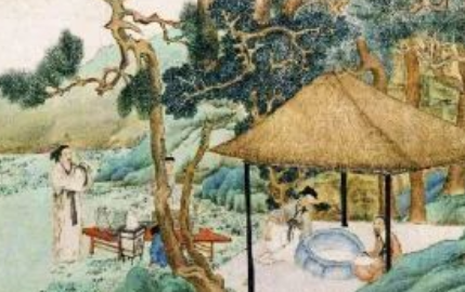 纳兰性德怀念曾经的恋人时所写：《浣溪沙·雨歇梧桐泪乍收》