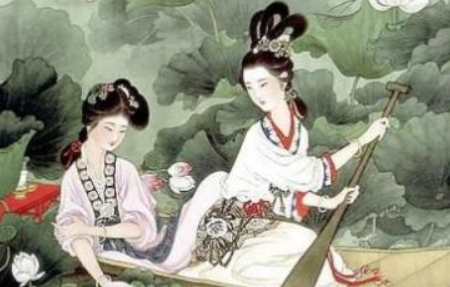 欧阳修的一首《蝶恋花·越女采莲秋水畔》表达了什么？
