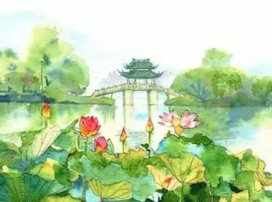 柳永所作的《望海潮·东南形胜》，写出杭州的富庶与美丽