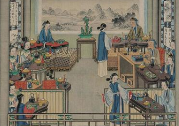红楼梦中贾母藕香榭刘姥姥为何会在？她的酒令是什么