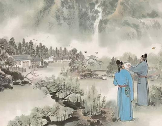 杜甫赠予李白的一首诗，突现出李白狂与傲的风采、骨力、气度