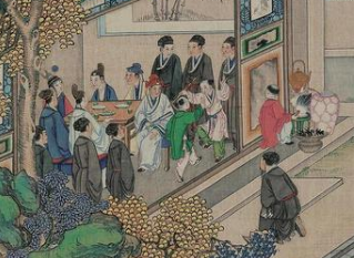 红楼梦中冯紫英的宴会上都出现了哪些人？有何寓意?