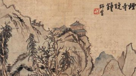 《寿阳曲·烟寺晚钟》是哪位诗人的作品？这首散曲的原意是什么？