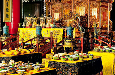 乾隆皇帝的一顿年夜饭有多少道菜？