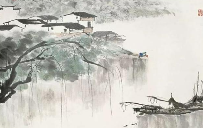 《江南曲 其一》唐代储光羲所作，处处强调落花的深情厚意