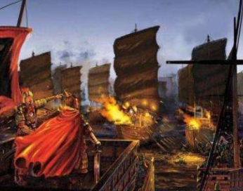 赤壁之战中火烧赤壁的是谁？正史中是如何记载的？