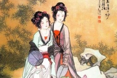 与西施同入越宫的春秋美女：郑旦