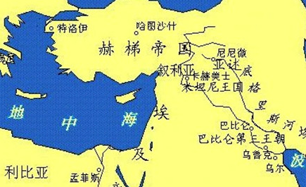 赫梯帝国被翻译为西台帝国，它在什么时期逐渐强盛？