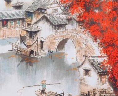 白居易所作的《忆江南》，蕴含对江南春色的无限赞叹与怀念