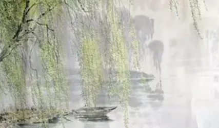 刘迎《乌夜啼·离恨远萦杨柳》：表达了词人内心苦闷的心情