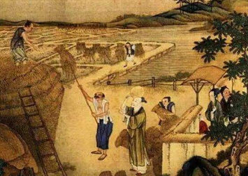 苏辙所作的《文氏外孙入村收麦》，描写作者晚年闲居颍昌时的日常生活情景
