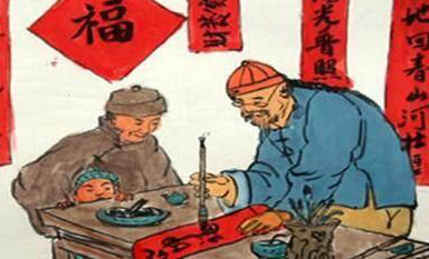 朱元璋写副春联送屠夫，屠夫拒收他还重赏