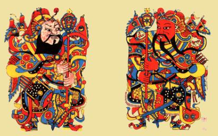 门神一般是秦琼和尉迟恭，那么汉代的门神是谁呢？