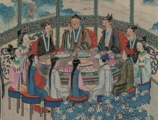 中秋节贾母夜宴时是什么气象？预示贾府大祸将近