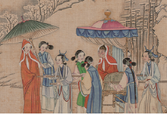 红楼梦中芦雪庵联诗时，薛宝钗和林黛玉区别在哪里？