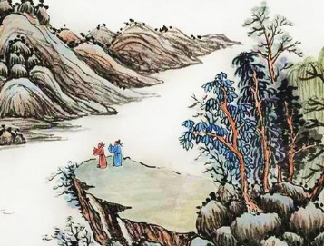 《送杜十四之江南》孟浩然所作，表明内心深处与友人分别之际的伤感