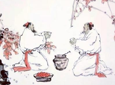 《玩花和卫象同醉》唐代司空曙所作，显露出生命的大悲哀和大恐惧