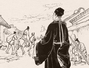 儒林外史第二十三回：发阴私诗人被打，叹老景寡妇寻夫