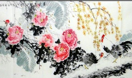 花鸟画是中国绘画的一种，在画法中又有哪三种技法？