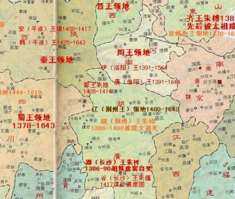 明朝藩王造反一共有五个人 最后为什么只有朱棣成功