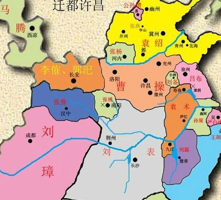 曹操迎接汉献帝之后 曹操为什么要迁都许昌