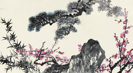 在中国的传统文化中，哪三种植物被比喻为岁寒三友？