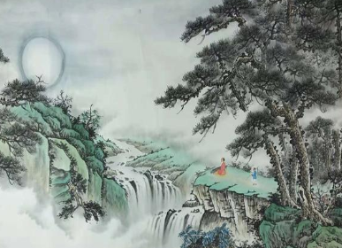 唐代李群玉所作的《静夜相思》，营造出一幅恬静虚寂的高妙场景