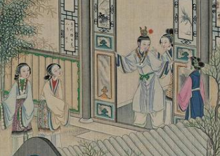 红楼梦中贾宝玉在午休睡觉，薛宝钗为何不回避一下？
