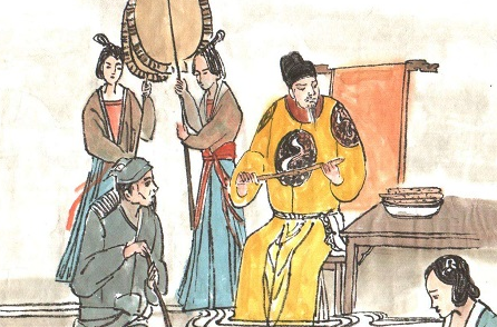 明朝京师任职时，朝廷会发给百官什么食物？