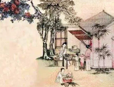 欧阳修所作的《渔家傲·五月榴花妖艳烘》，以欢乐气氛衬托内心的孤寂