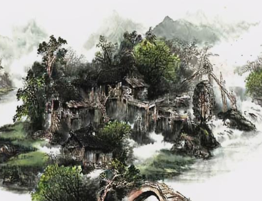 唐代王建所作的《雨过山村》，流露出对田园生活的赞美和欣赏