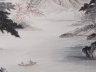 贾至被贬谪到巴陵时写下三首诗，其二具体描写了洞庭湖秋景