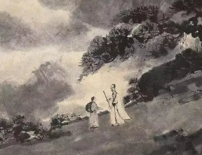 钱珝《江行无题一百首·其六十八》，是山水诗中别具神情的一首佳作