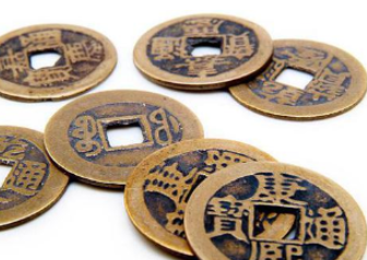 古代钱币都是圆形，中间为何有一个孔？