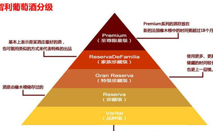 智利的葡萄酒是怎么划分的？智利颁发了什么葡萄酒法规？