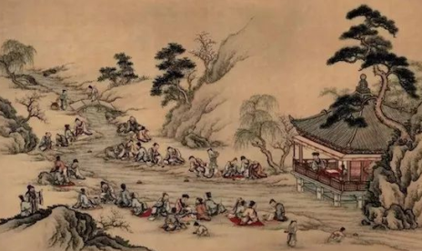 古人也出游踏春，他们一般玩些什么？