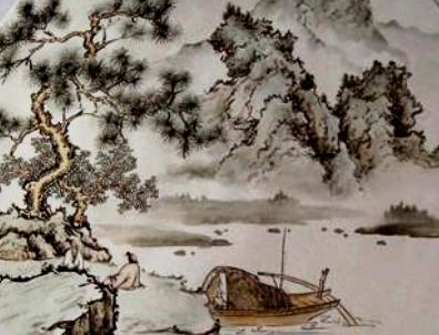 唐代李崇嗣所作的《览镜》，诗人始终沉浸在悲伤的情感之中