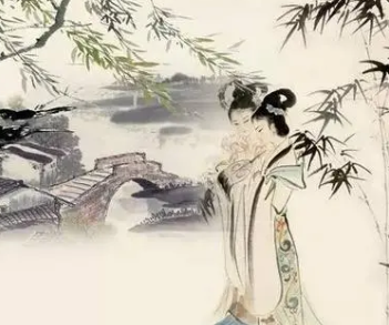 李煜所作的《虞美人·风回小院庭芜绿》，蕴含对现实的不满和愁怨