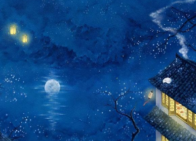 张祜所作的《中秋月》，在中秋之夜不由地产生思念之情