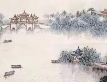 钱起所作的《谷口书斋寄杨补阙》，表达对杨补阙的盛情