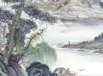钱起所作的《蓝田溪与渔者宿》，增强了人们对隐者的生活与情志的真实感