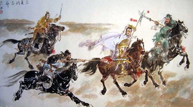 刘备的武力值到底哟多高 看看这三场战绩就知道了