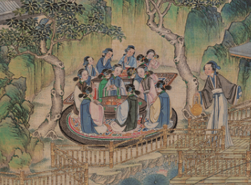 贾府中的螃蟹宴与两宴大观园，薛宝钗的状态有何区别？