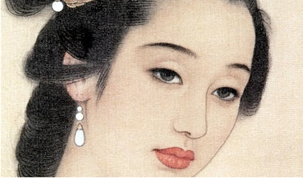 李清照《点绛唇·蹴罢秋千》：此词写尽了少女纯情的神态