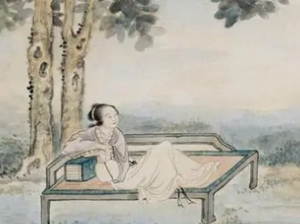 王昌龄所作的《太湖秋夕》，描绘了一幅宁静的太湖秋夕图