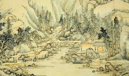 历代国画代表人物简介：明代画家张宏