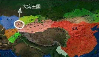 西域三十六国之大宛国，专门出产汗血宝马